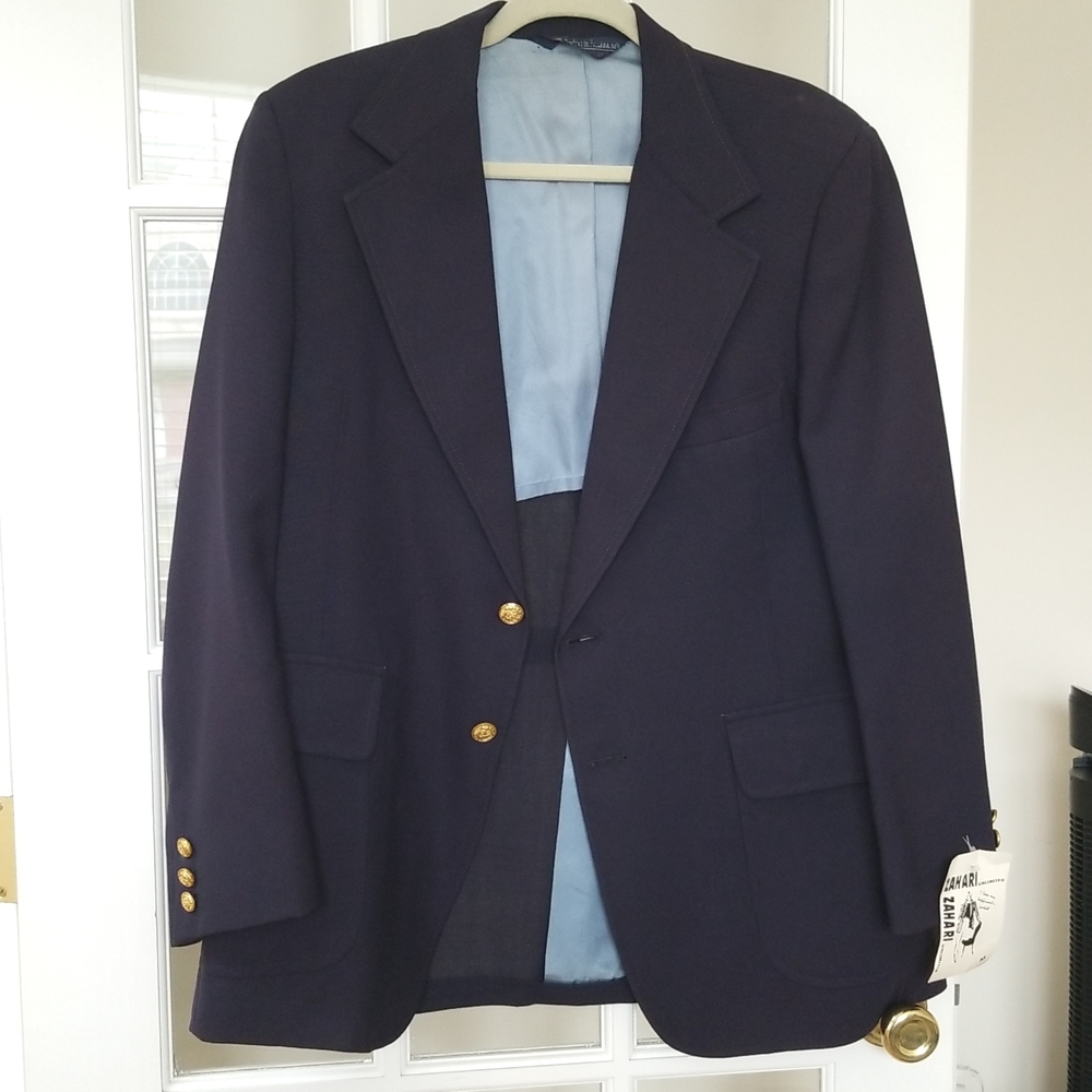 New Men's Navy Blue Blazer